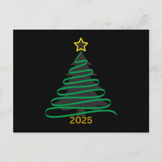 Cartão Postal Black Tree