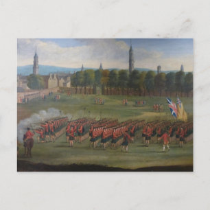 Cartão Postal Black Watch em Glasgow Green