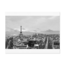 Black&White: Eiffel Tower, Paris, France