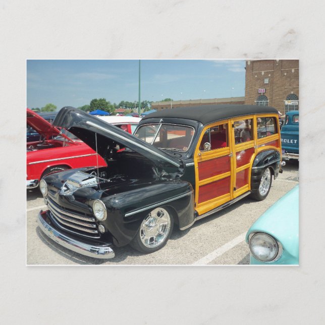 Cartão Postal Black Woody (Frente)