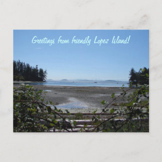 Cartão Postal Blackberry em Lopez