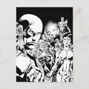 Cartão Postal Blackest Night Comic Panel 2