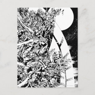 Cartão Postal Blackest Night Group e Moon 2