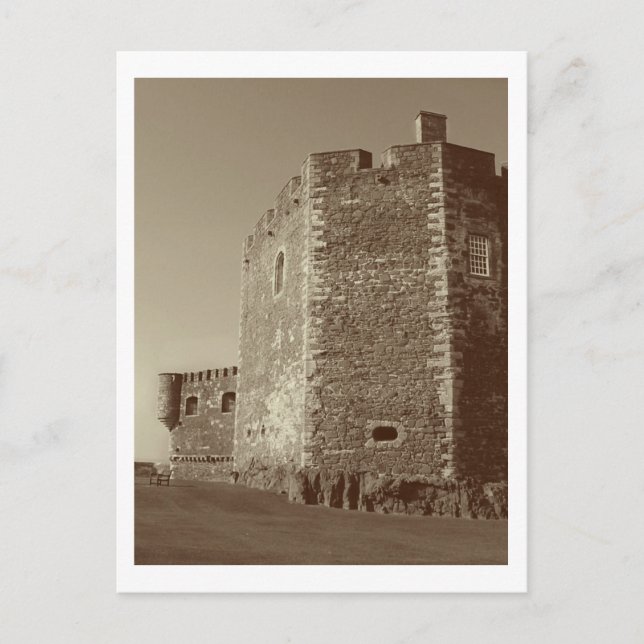 Cartão Postal Blackness Castle Duo Tone (Frente)