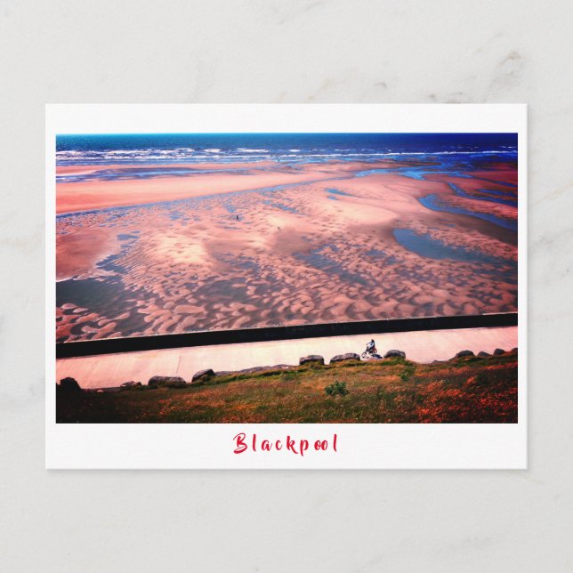 Cartão postal Blackpool (Frente)
