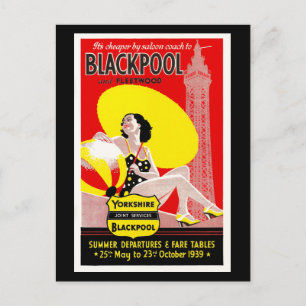 Cartão Postal Blackpool