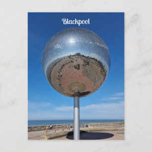 Cartão Postal Blackpool Mirrorball
