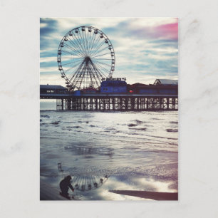 Cartão Postal Blackpool (Reino Unido)