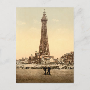 Cartão Postal Blackpool Tower IV, Lancashire, Inglaterra