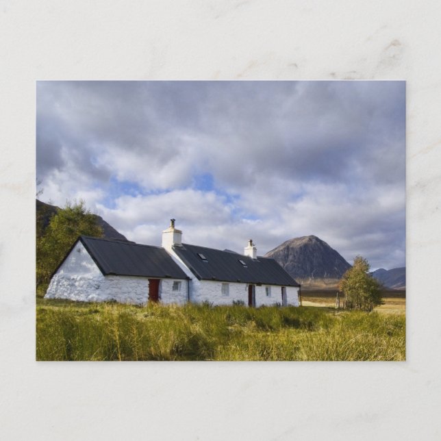 Cartão Postal Blackrock Cottage, Glencoe (Frente)