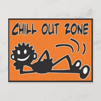 Cartão Postal Blacky Chill Out