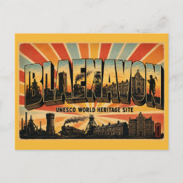 Cartão Postal Blaenavon Paisagem Industrial Património Mundial U