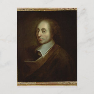 Cartão Postal Blaise Pascal c.1691