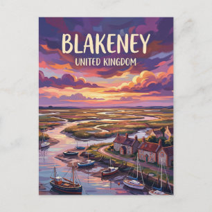 Cartão Postal Blakeney Reino Unido