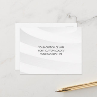 Cartão Postal BLANK Seu Design Personalizado - 