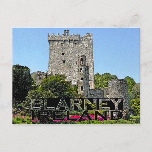 Cartão Postal Blarney (Frente)