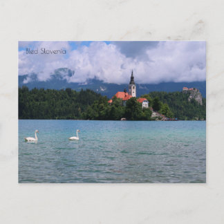 Cartão Postal Bled Eslovênia
