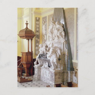 Cartão Postal Blenheim Palace, a capela, c.1705
