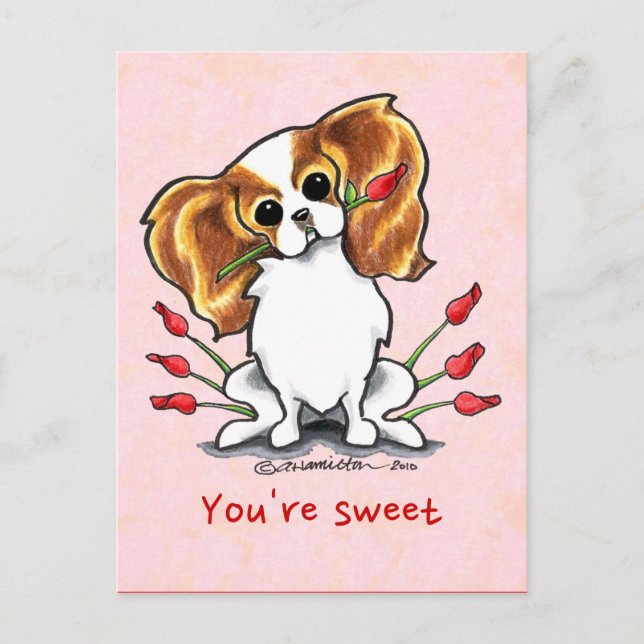 Cartão Postal Blenheim Sweetheart Personalizado (Frente)