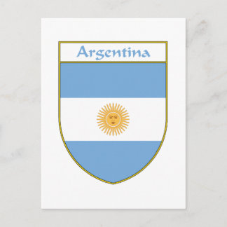 Cartão Postal Blindagem de Sinalizador Argentina