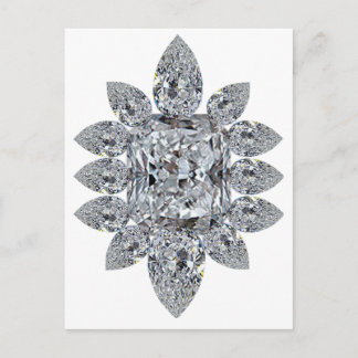 Cartão Postal Bling Brooch