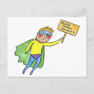 Cartão Postal Block Chain Security