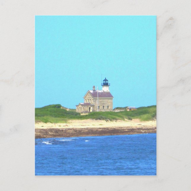 Cartão Postal Block Island North Light (Frente)