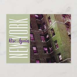 Cartão Postal Bloco de Apartamento de Nova Iorque-Brooklyn