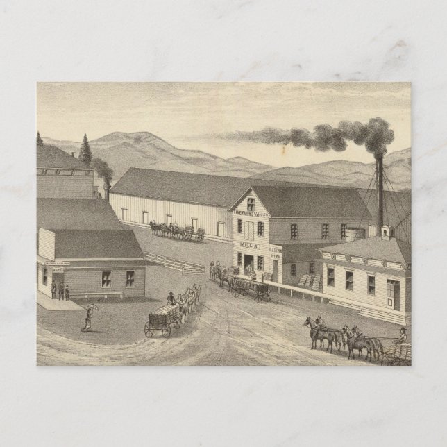 Cartão Postal Bloco I, Livermore (Frente)