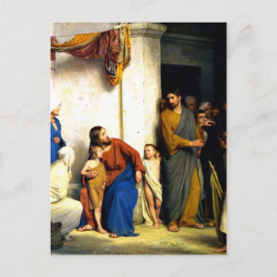 Cartão Postal Blogue - Que as Crianças Pequenas Venham A Mim