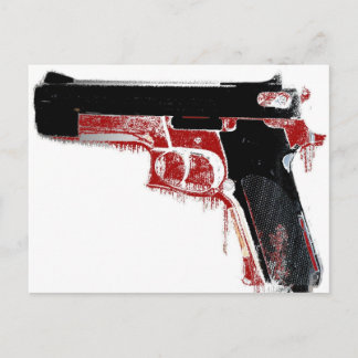 Cartão Postal Bloody Gun