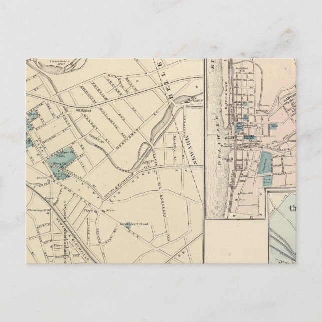 Cartão Postal Bloomfield, NJ (Frente)