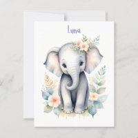 Blooming Baby Elephant