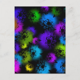 Cartão Postal Blooms in the Shadows