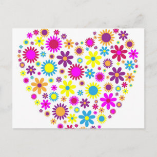 Cartão Postal Blossomas Felizes