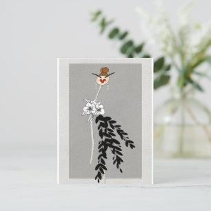 Cartão Postal Blossomas monocromáticos