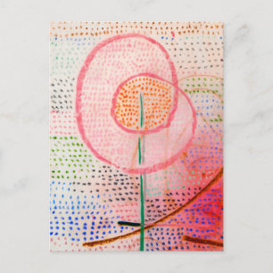 Cartão Postal Blossoming (1934) por Paul Klee - Abstrato Art
