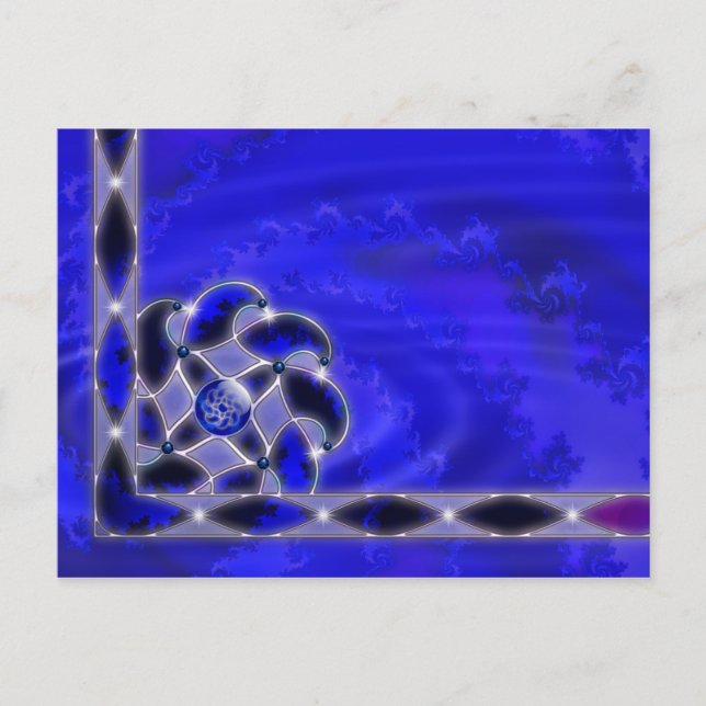 Cartão Postal Blue As Sea Postcard (Frente)