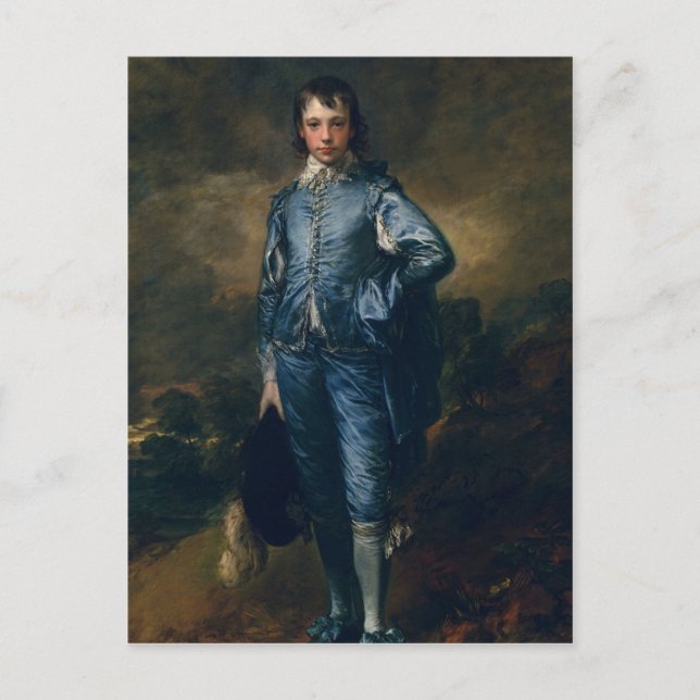 Cartão Postal Blue Boy (Frente)