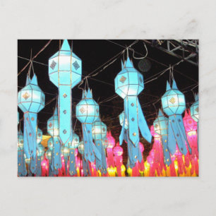 Cartão Postal Blue Chiang Mai