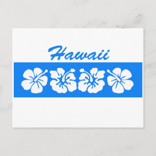 Cartão Postal Blue Hawaii