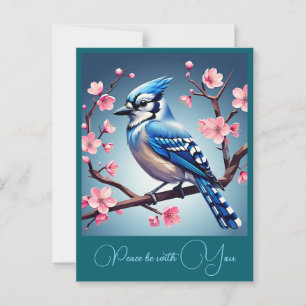 CARTÃO POSTAL " BLUE JAY "