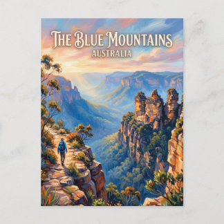 Cartão Postal Blue Mountains Australia