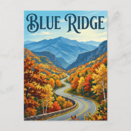 Cartão Postal Blue Ridge Parkway