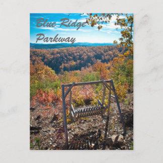 Cartão Postal Blue Ridge Parkway NC