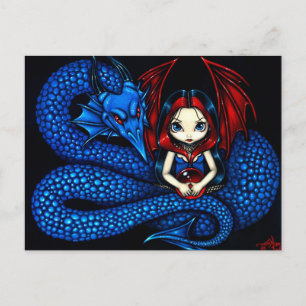 Cartão postal "Blue Serpent"
