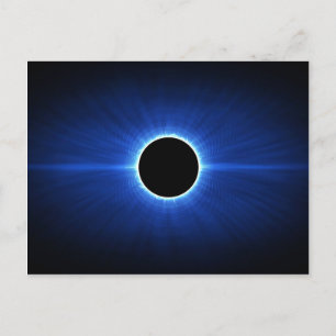 Cartão Postal Blue Star Eclipse