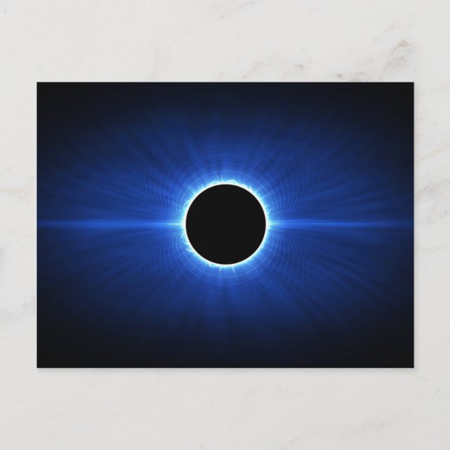 Cartão Postal Blue Star Eclipse (Frente)