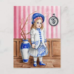 Cartão Postal Blue Willow Bru