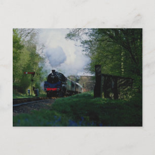 Cartão Postal Bluebell Rail, West Sussex, Reino Unido
